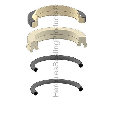 Nissan - After Market Parts Hydraulic Cylinder Repair Kit- 45 mm Rod Kit 58499-L7401